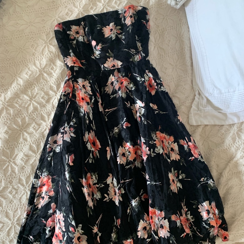 New with tags strapless a line dress